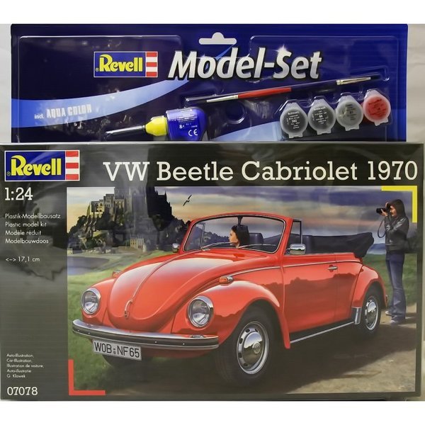Maquette Revell 67078 VW Beetle Cabriolet 70 au 1/24