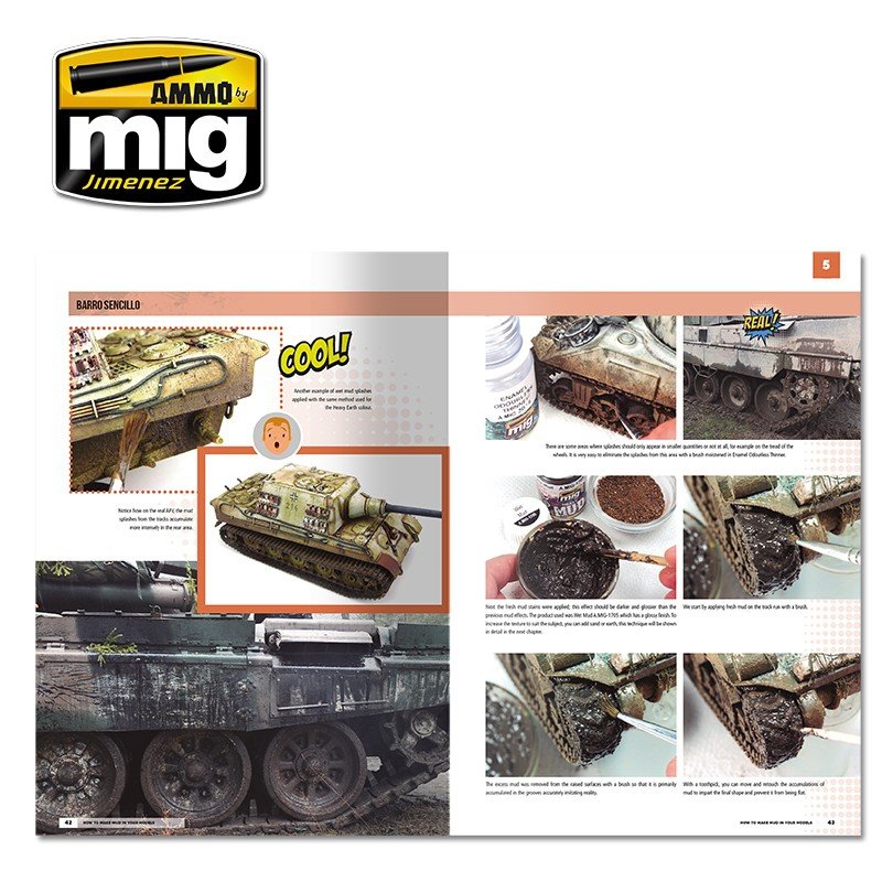 AMMO de Mig Jimenez 6210 ÉCOLE DE MODÉLISME - COMMENT FAIRE DE LA BOUE DANS VOS MAQUETTES (Anglais) – imagen 7