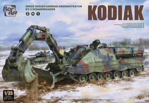 Maquette Border BT-011 Kodiak Série Suisse/Démonstrateur Allemand AEV-3 Pionierpanzer (2 en 1) 1/35