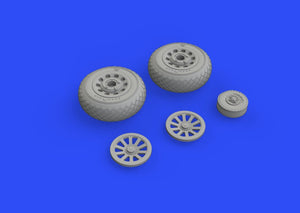 Roues Eduard 648494 P-51D à profil diamant EDUARD 1/48 – image 3