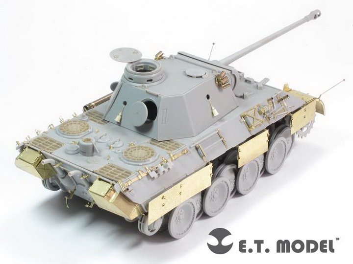 ET Model E35-124 WWII German Panther D Basic (Pour DRAGON Smart Kit) (1/35) – Bild 4
