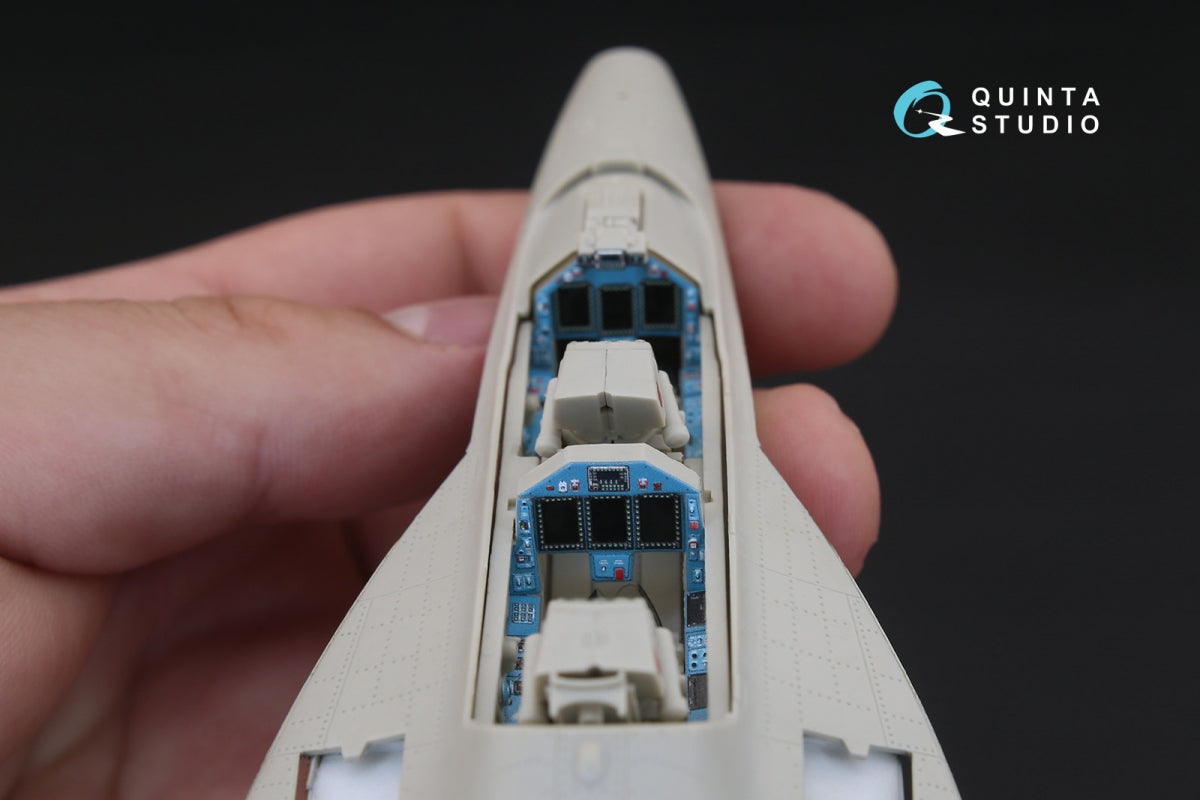 Intérieur coloré imprimé en 3D sur papier décalcomanie pour le Yak-130 de Quinta Studio QD48157 (pour kit KittyHawk) à l&amp;#39;échelle 1/48 – Bild 8