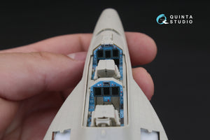 Intérieur coloré imprimé en 3D sur papier décalcomanie pour le Yak-130 de Quinta Studio QD48157 (pour kit KittyHawk) à l&amp;#39;échelle 1/48 – Bild 8