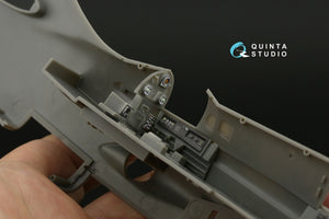 Quinta Studio QD48444 Fairey Gannet AS.1_AS.4 Intérieur coloré imprimé en 3D sur papier décalcomanie (Airfix) 1/48  – Bild 5