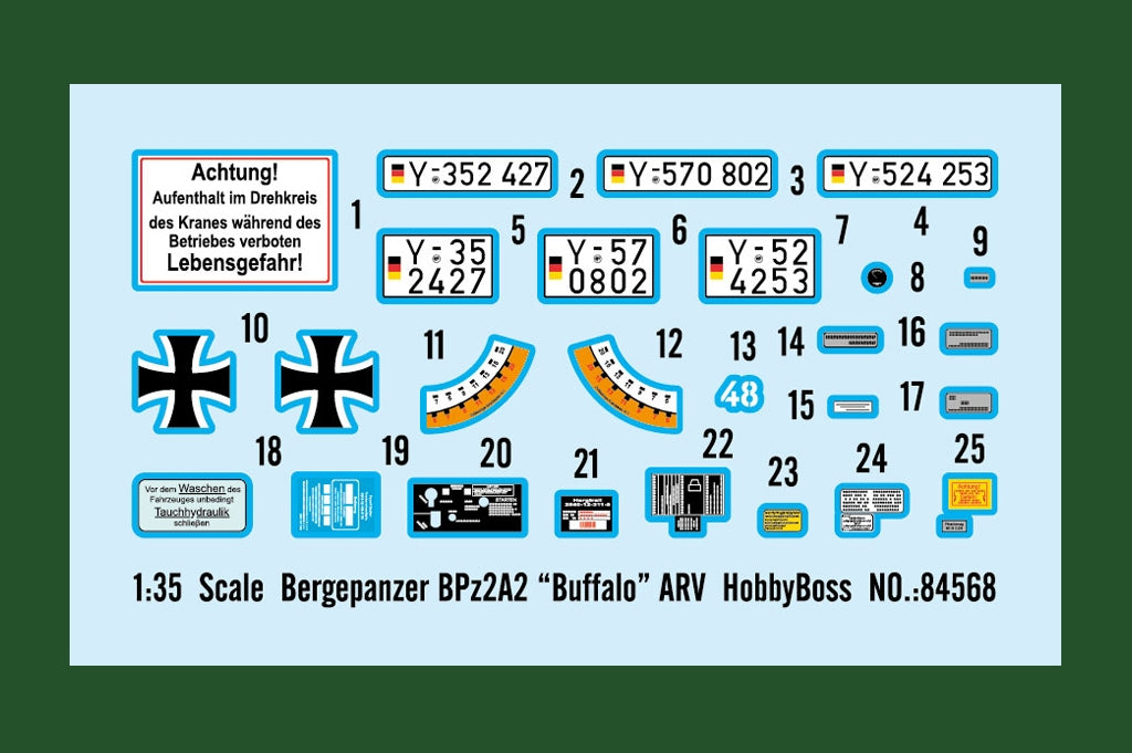 Hobby Boss 84568 Bergepanzer BPz2A2 Buffalo ARV 1/35 – image 4