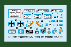 Hobby Boss 84568 Bergepanzer BPz2A2 Buffalo ARV 1/35 – image 4