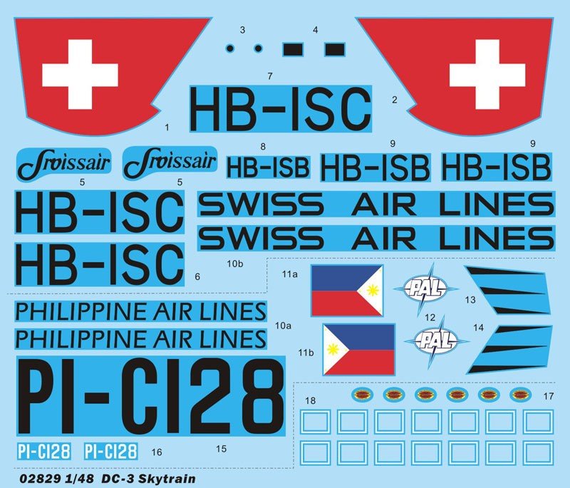 Trumpeter 02829 C-48C Skytrain Avion de transport (1/48)  – Bild 12
