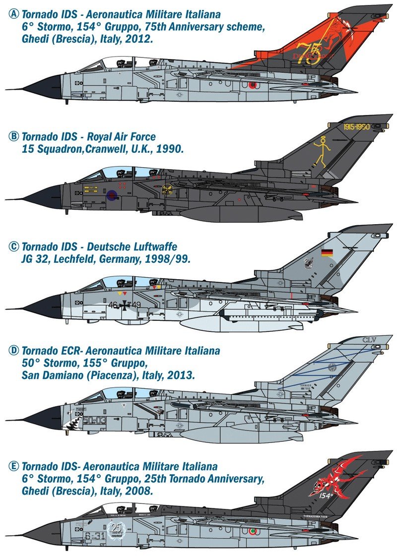 Italeri 1336 Tornado IDS/ECR Couleurs Spéciales (1/72) – immagine 3