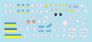 Star Decals 72-A1165 Guerre en Ukraine 22 T-72B1 et T-72B3 ukrainiens 1/72 – Bild 3
