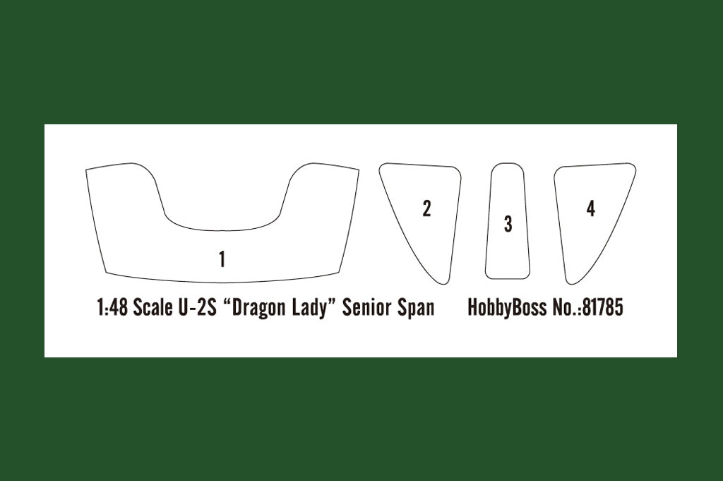 Hobby Boss 81785 U-2S « Dragon Lady » Senior Span 1/48 – image 3