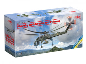 ICM 53055 Sikorsky CH-54A Tarhe avec bombe M-121 1/35 – immagine 2