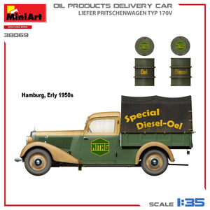 MiniArt 38069 VOITURE DE LIVRAISON DE PRODUITS PÉTROLIERS, LIEFER PRITSCHENWAGEN TYP 170V 1/35 – image 3