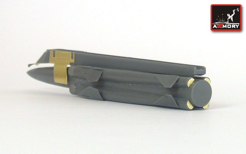 Maquette Armory Models ACA7250 Kh-41 (3M80) « Moskit » (SSN-22 « Sunburn ») missile antinavire tactique guidé 1/72 – image 4