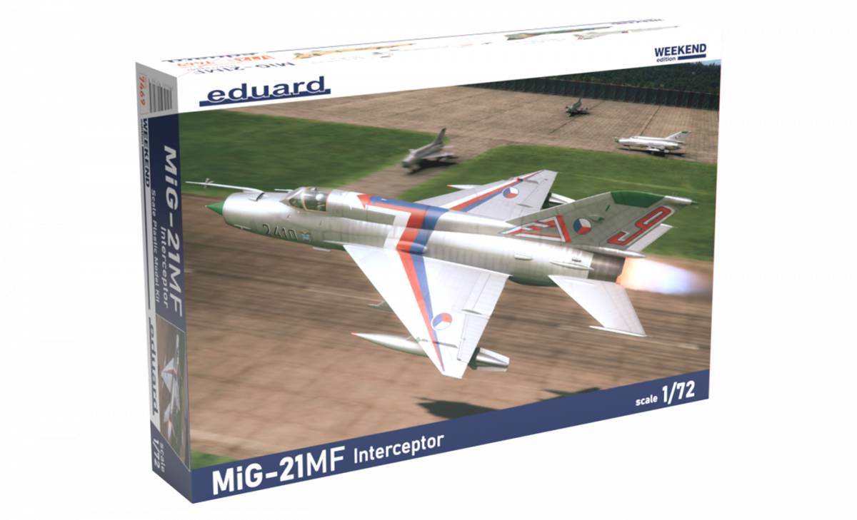Eduard 7469 MiG-21MF Interceptor Weekend édition 1/72
