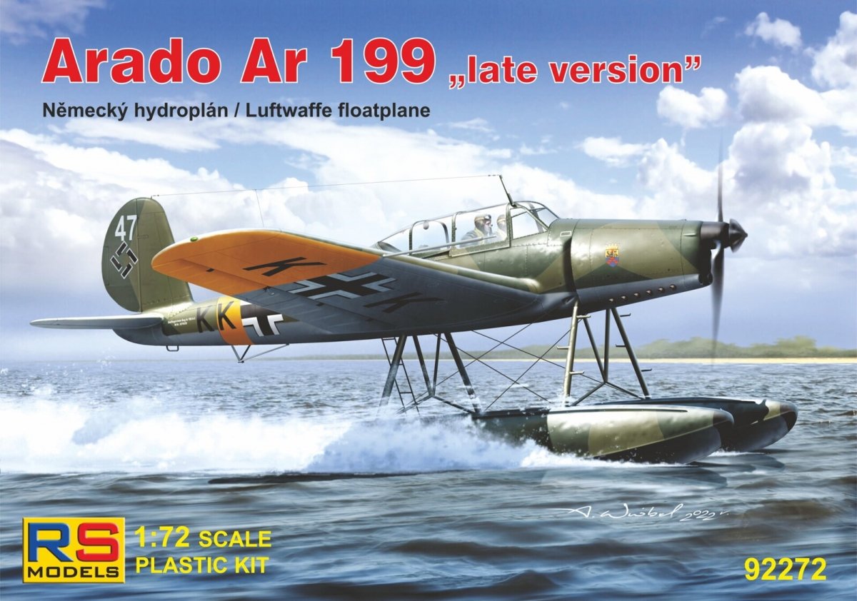 RS Models 92272 Arado Ar 199 version tardive 1/72