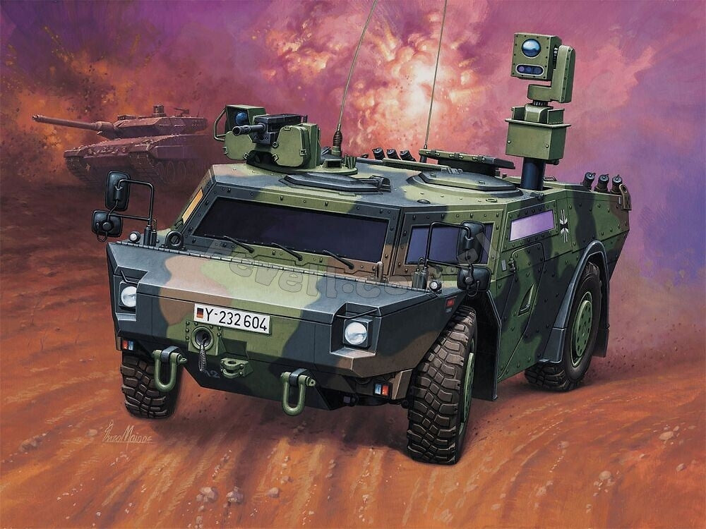 Revell 03356 Spahwagen Fennek 1/72 – immagine 2