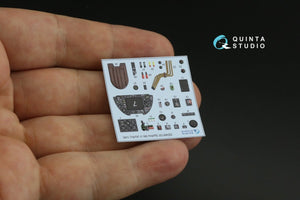 Quinta Studio QD48135 Spitfire Mk.V 3D-Printed &amp;amp; coloured Interior on decal paper (Airfix) 1/48 – zdjęcie 4