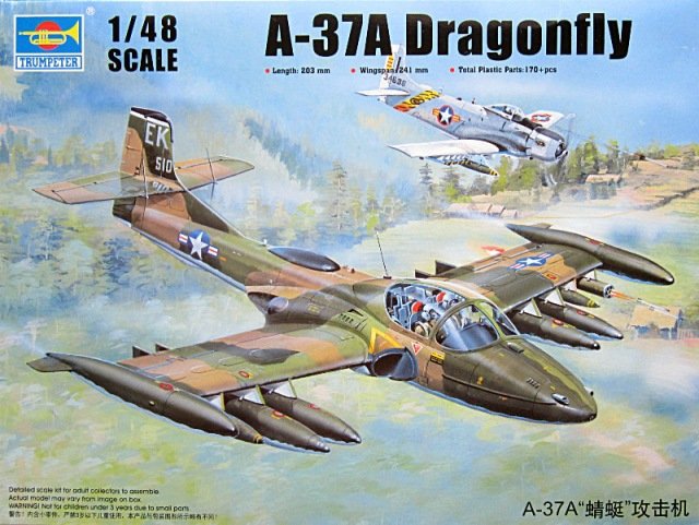 Trumpeter 02888 A-37A Libellule (1/48)