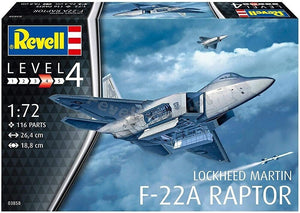 Revell 03858 Lockheed Martin F-22A Raptor 1/72 – imagen 2