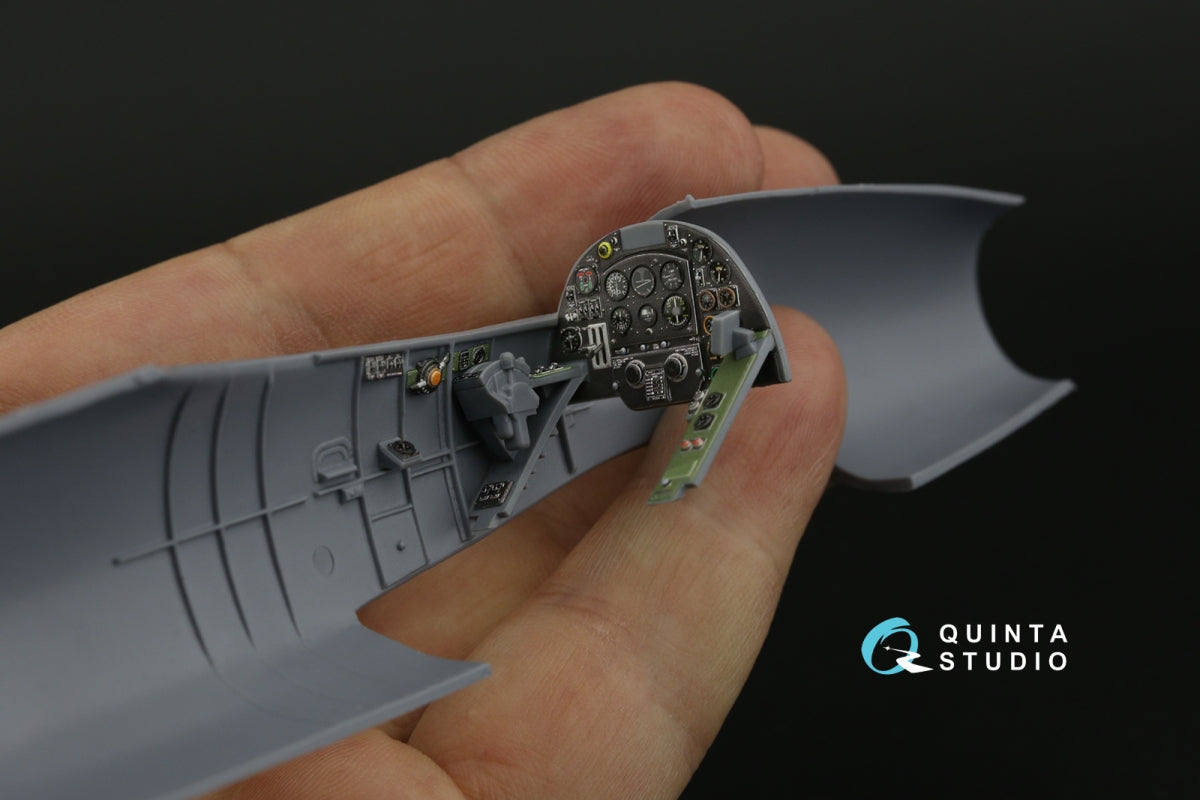 Intérieur imprimé en 3D et coloré sur papier décalcomanie Quinta Studio QD32211 Westland Whirlwind FB Mk.I (Special Hobby) 1/32  – Bild 10