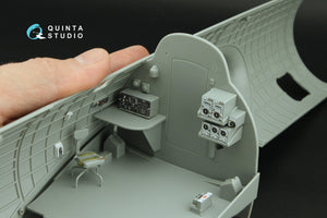 Quinta Studio QD32224 Boeing B-17G Radio operator&amp;#39;s compartment. 3D-Printed coloured Interior on decal paper (HK models) 1/32 – zdjęcie 11