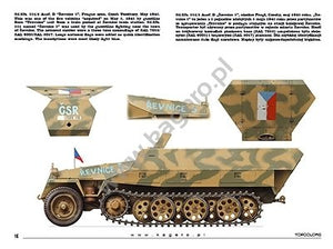 Kagero 15039 Panzers capturés, véhicules allemands au service des Alliés (décalcomanie) PL/EN – Bild 5