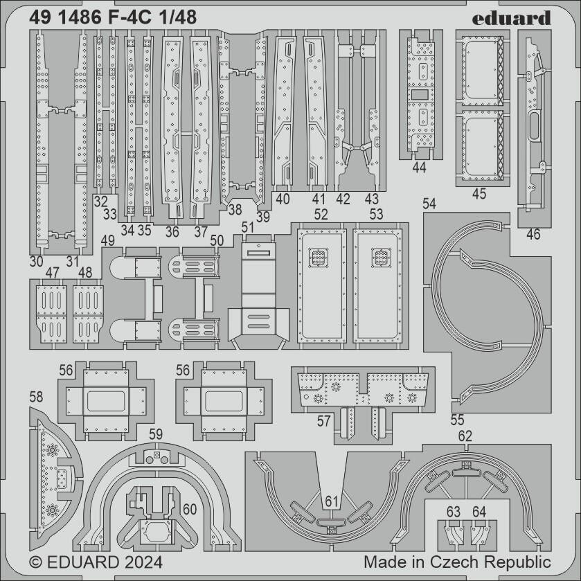 Eduard BIG49437 F-4C HOBBY 2000, ACADEMY 1/48 – immagine 4