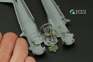 Intérieur imprimé en 3D et coloré sur papier décalcomanie Quinta Studio QD72171 A6M3 Zero (Tamiya) 1/72 – immagine 7