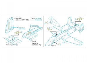 Quinta Studio QP48012 A-10 Formation (slime) lumières (Tous les kits) 1/48  – immagine 2