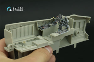 Intérieur imprimé en 3D et coloré sur papier décalcomanie pour F-15C Early/F-15A/F-15J Early (Tamiya) - Quinta Studio QD32155 – Bild 12