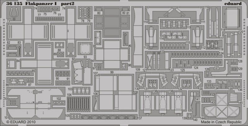 Eduard 36135 Flakpanzer I 1/35 Dragon