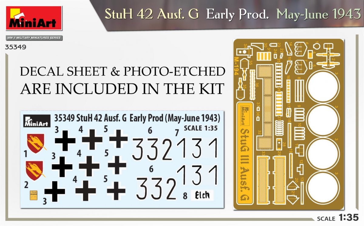 Mini Art 35349 StuH 42 Ausf. G Première production mai-juin 1943 1/35 – Bild 2