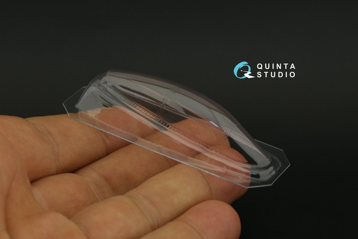 Quinta Studio QC72039 F-15E verrière transparente sous vide (Academy) 1/72  – image 7