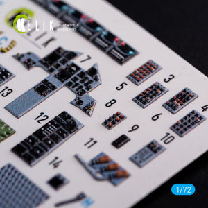 KELIK K72091 F-15C - décalcomanies 3D intérieures pour kit FineMolds au 1/72 – Bild 4