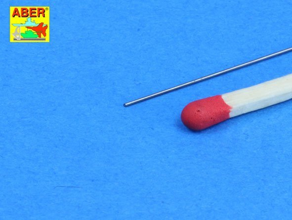 Tiges rondes en acier Aber SR04 de 0,4 mm de longueur 250 mm x 12 pièces. – imagen 2