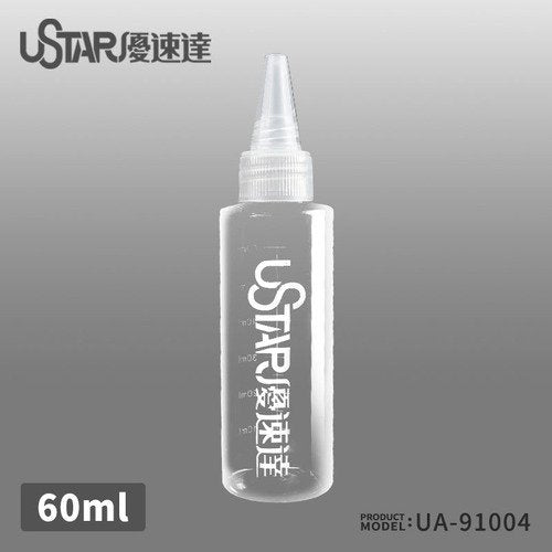 U-Star UA-91004 Paint Mixing Bottle 60 ml (6 pcs)