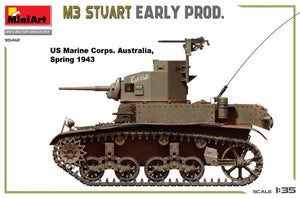 MiniArt 35412 M3 STUART EARLY PROD. 1/35 – zdjęcie 5