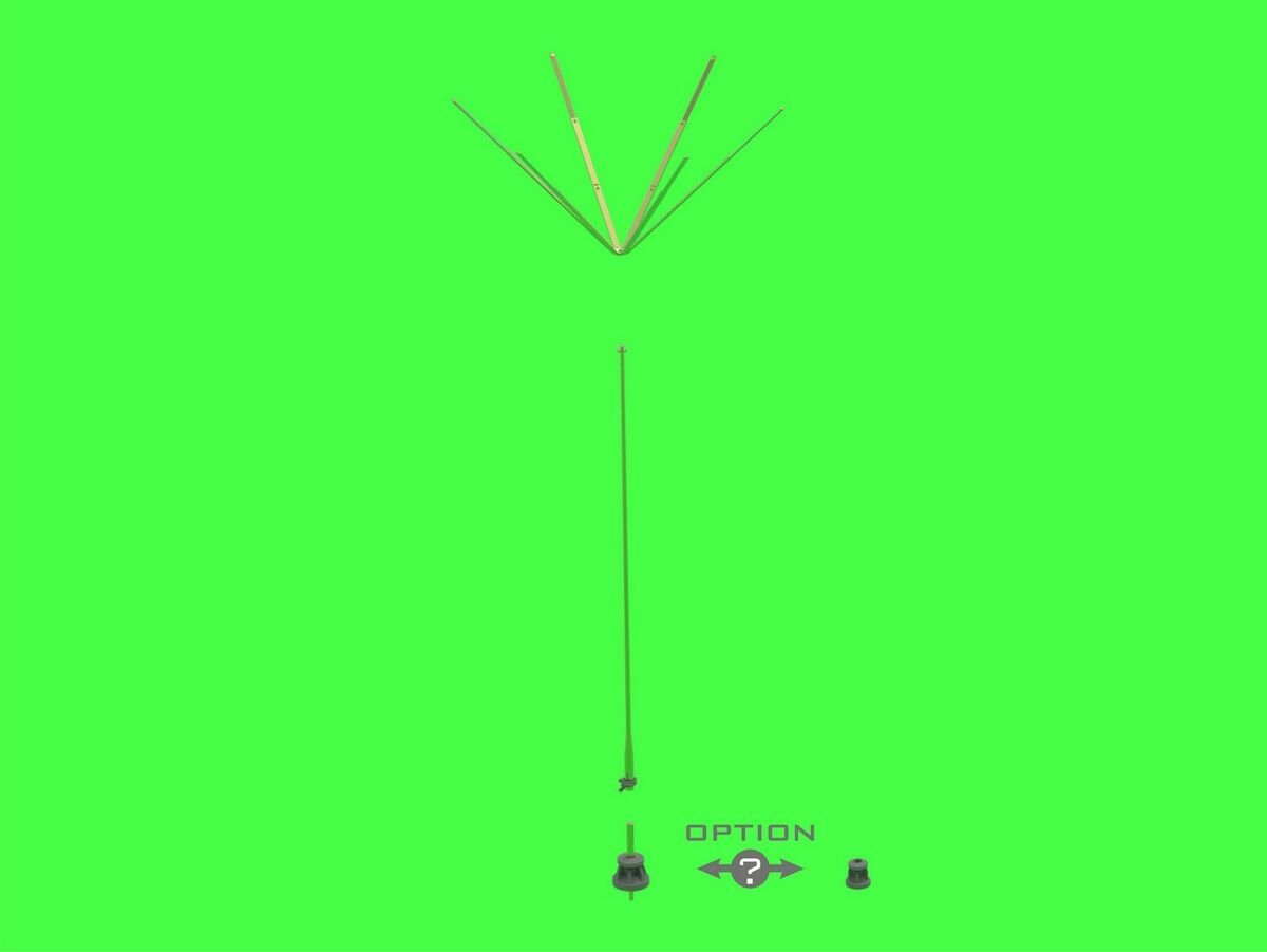 Antenne étoile allemande Master GM-35-045 de 1,8 m (pour chars de commandement) (1 pièce) 1/35 – image 6