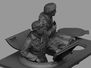 Ensemble de costumes Pixie pour chars Sherman britanniques Panzer Art FI35-216, échelle 1/35  – image 5
