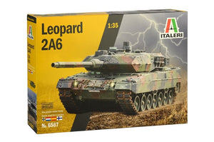 Italeri 6567 LEOPARD 2A6 1/35  – immagine 2