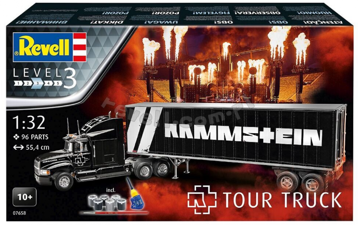 Coffret cadeau Revell 07658 Camion de tournée Rammstein 1/32 – image 2