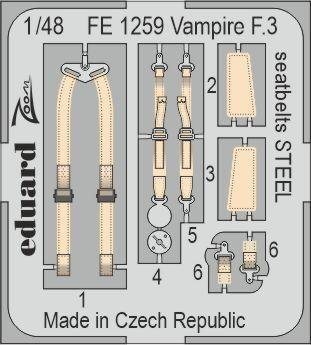 Eduard BIG49328 Vampire F.3 AIR 1/48 – Bild 4