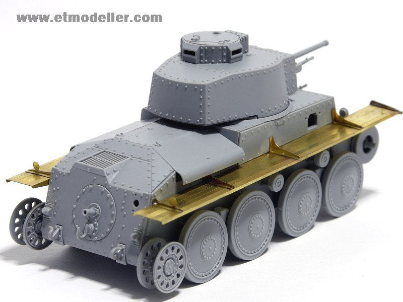 Garde-boue ET Model EA35-004 pour maquette DRAGON au 1/35 du char allemand Pz.Kpfw.38(t) de la Seconde Guerre mondiale