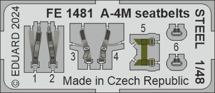 Ensemble de détails Eduard BIG49434 A-4M Mod. 1970 pour Magic Factory au 1/48 – immagine 5