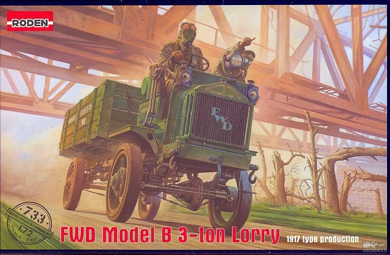 Camion Roden 733 FWD Modèle B 3 tonnes