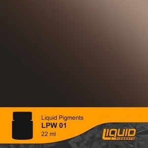 Pigments liquides Lifecolor LPW01 Terre d&amp;#39;ombre brûlée 22 ml