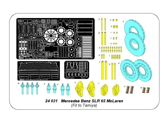 Aber 24031 Mercedes Benz McLaren SLR 1/24 – immagine 26