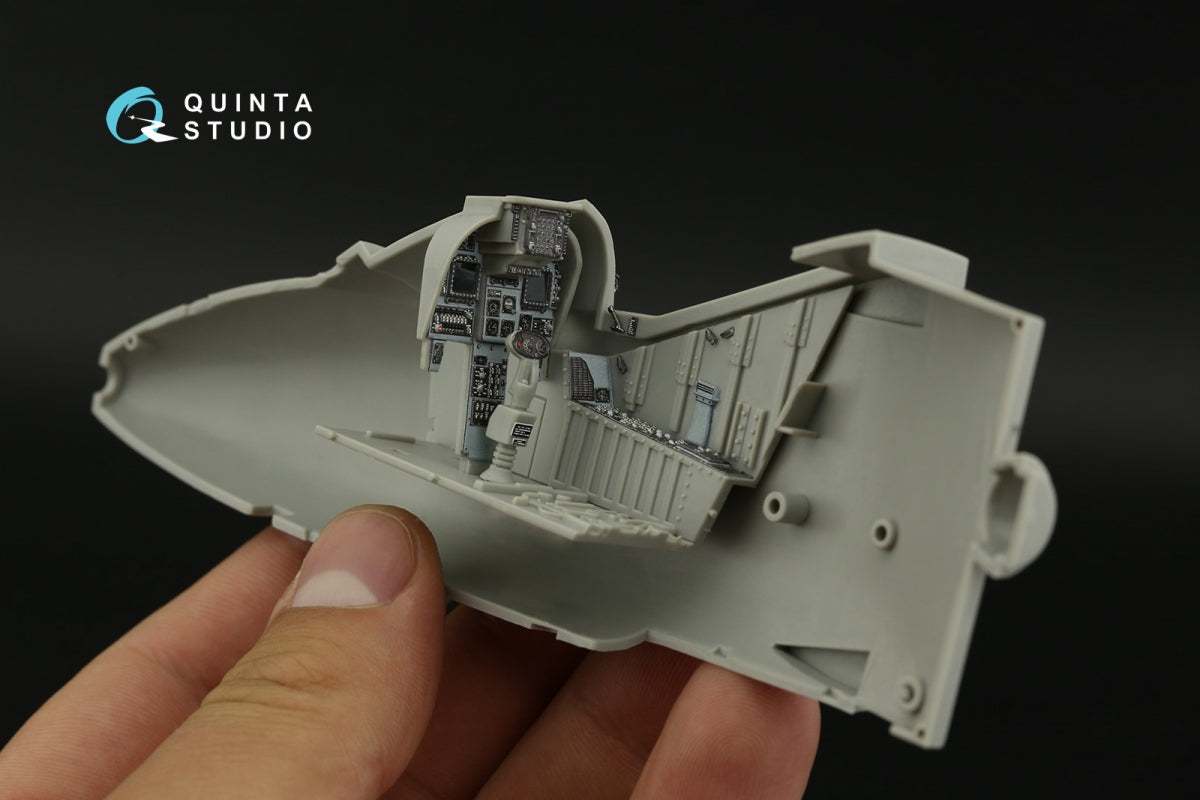 Intérieur imprimé en 3D et coloré sur papier décalcomanie (Trumpeter) (petite version) Quinta Studio QDS-32194 AV-8B Harrier II tardif (Trumpeter) (petite version) 1/32 – immagine 8