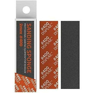 Éponge à poncer DSPIAE SS2-400 2 mm n° 400 (lot de 5)