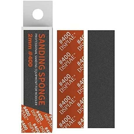 Éponge à poncer DSPIAE SS2-400 2 mm n° 400 (lot de 5)